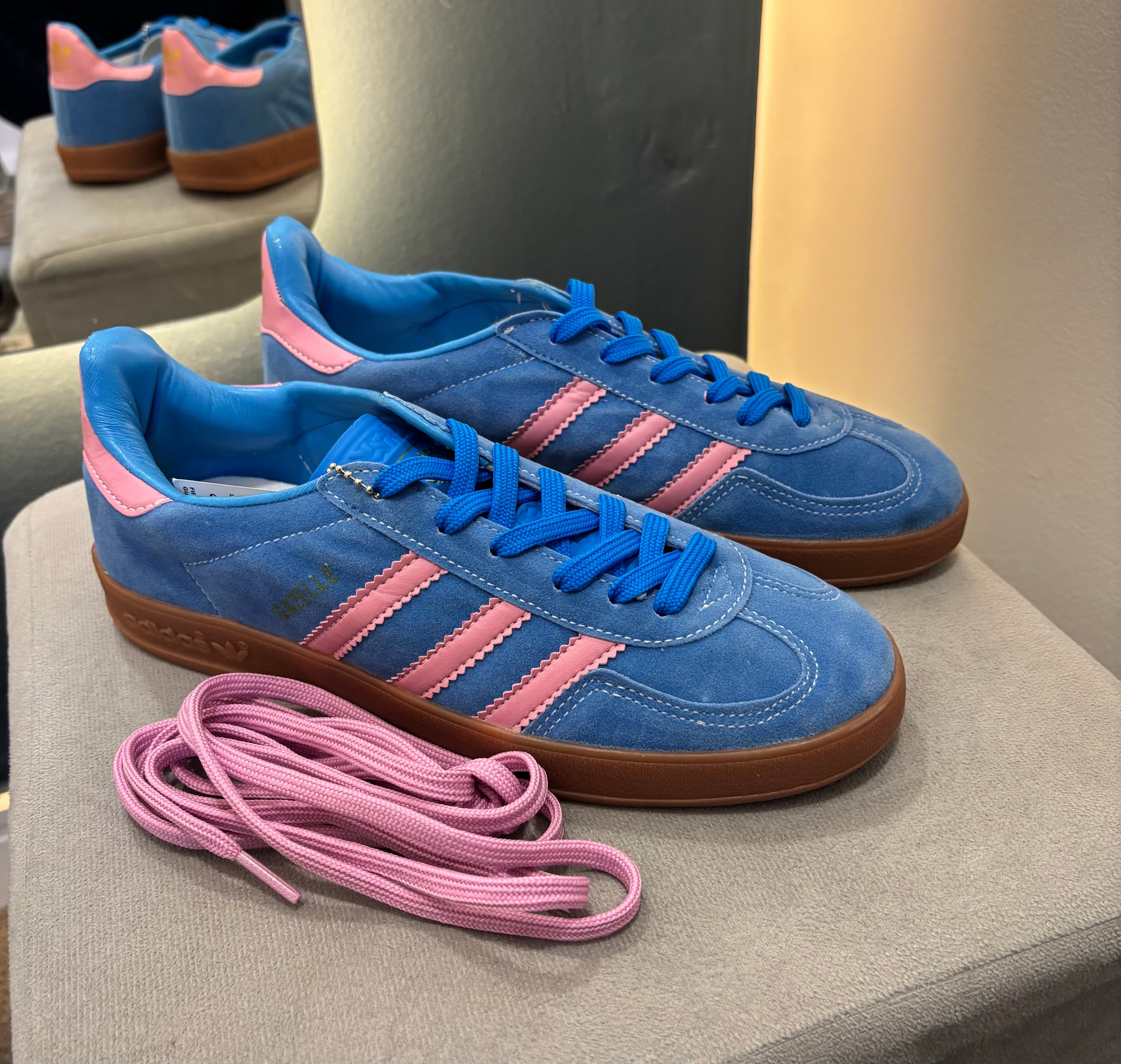 ADDS Gazelle Indoor Blue Semi Pink