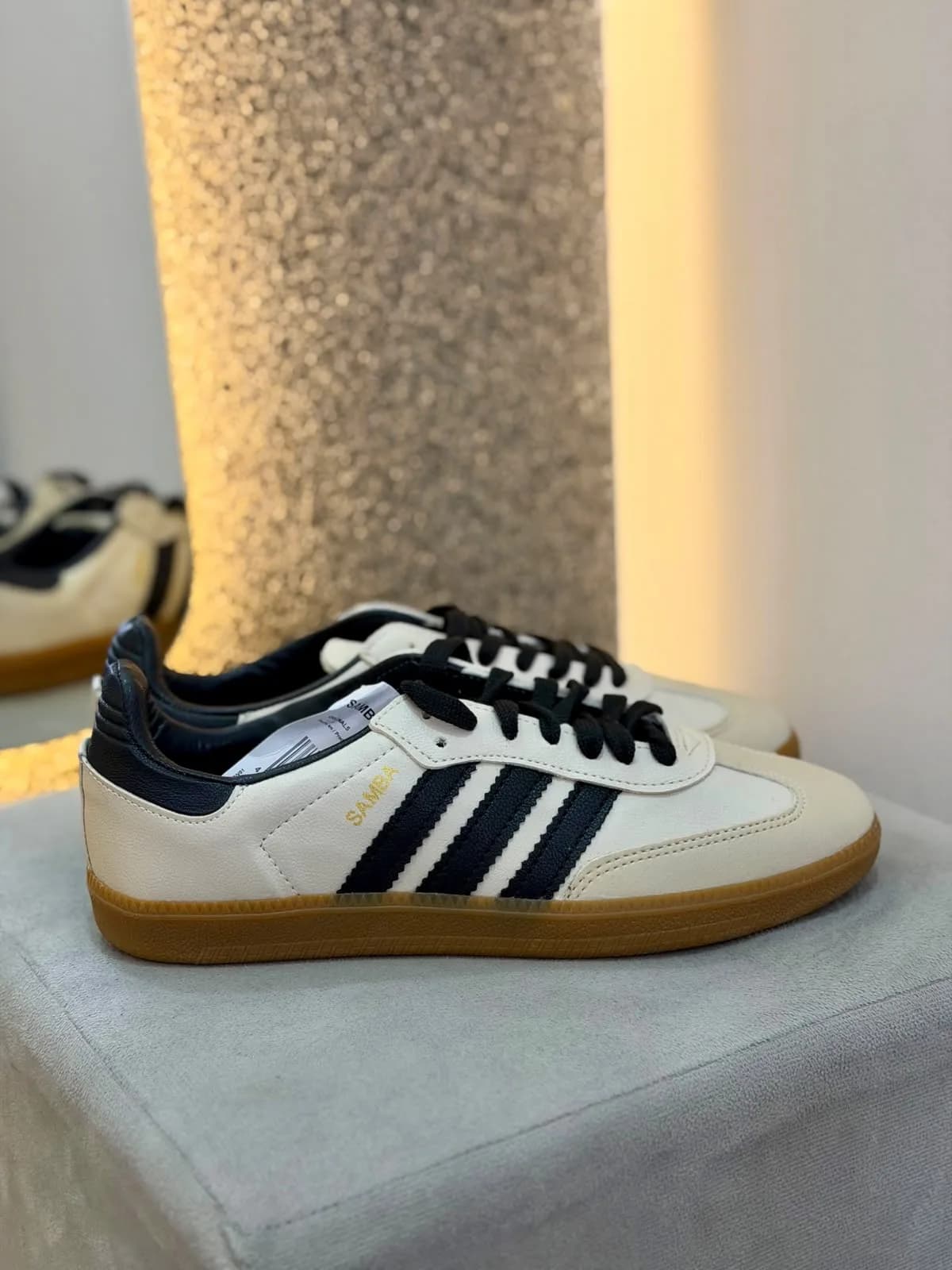 Adidas Samba Vegan Bege/Preto
