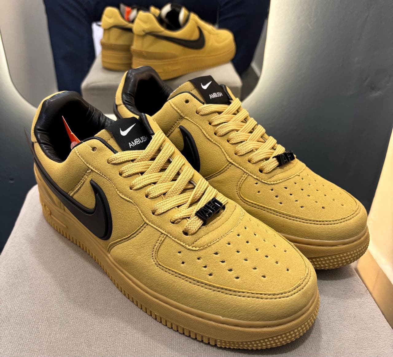 NK AF1 Ambush Bege