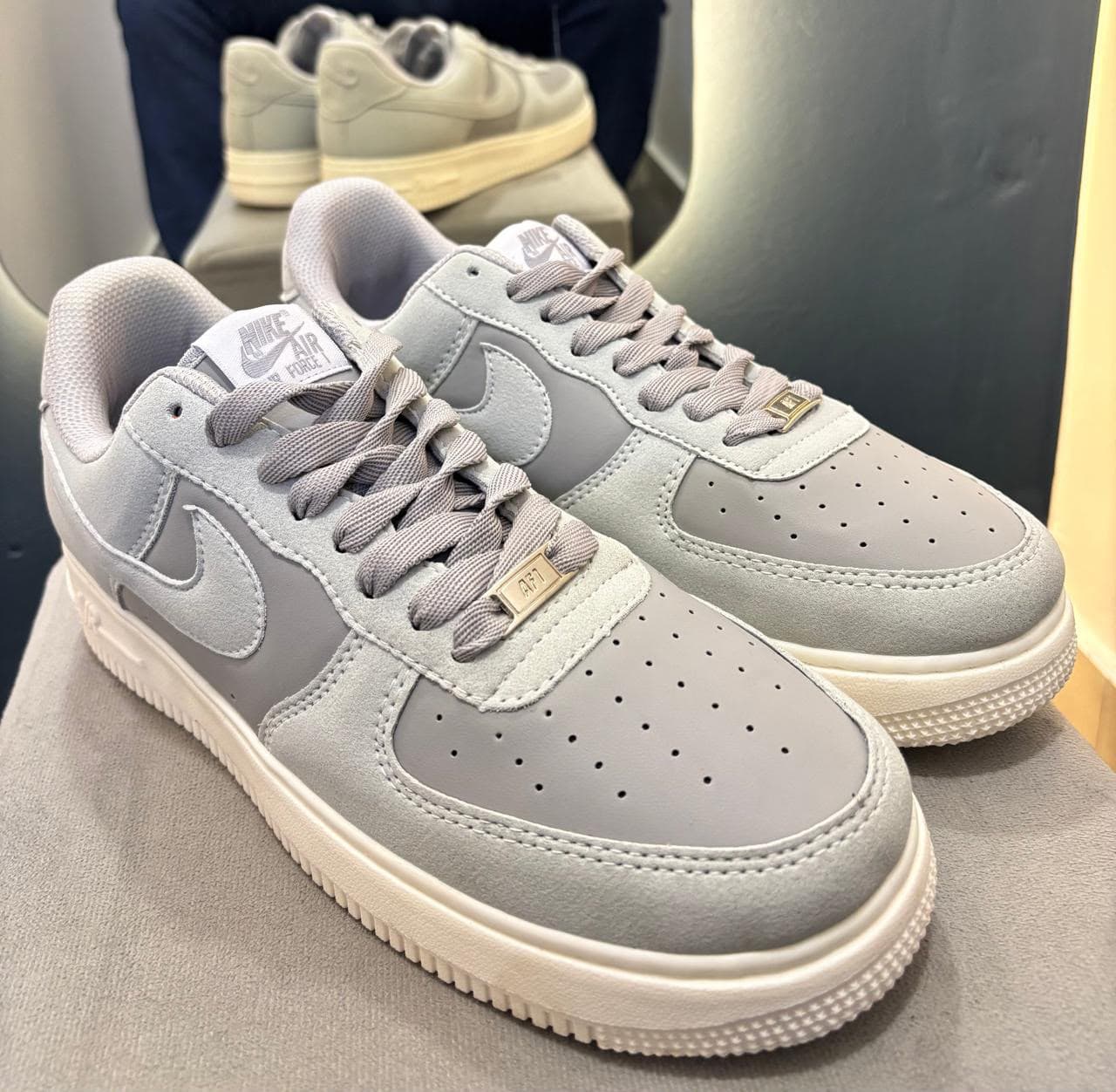 NK AF1 Cinza