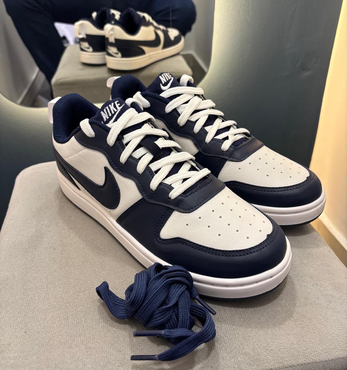 NK Court Vision Azul/Branco