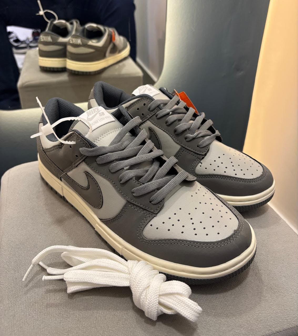 NK Dunk Cinza